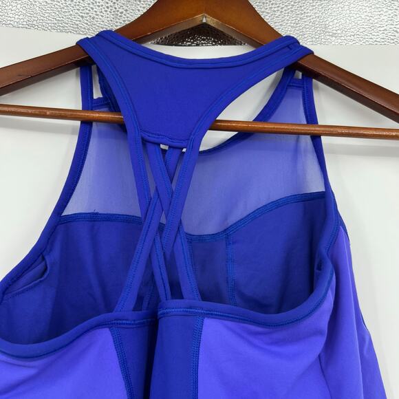 Calia by Carrie Underwood blue Built in Bra Racerback Athletic Tank Top sz small - Picture 8 of 8